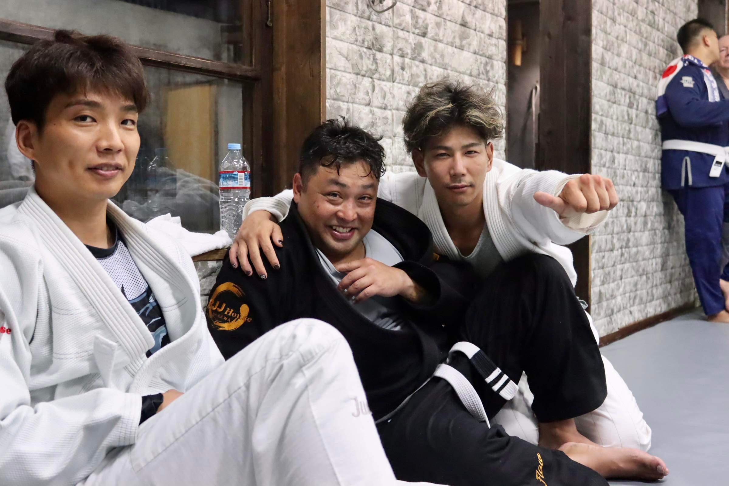 Beginner-friendly Brazilian Jiu Jitsu students at BJJ House Okinawa